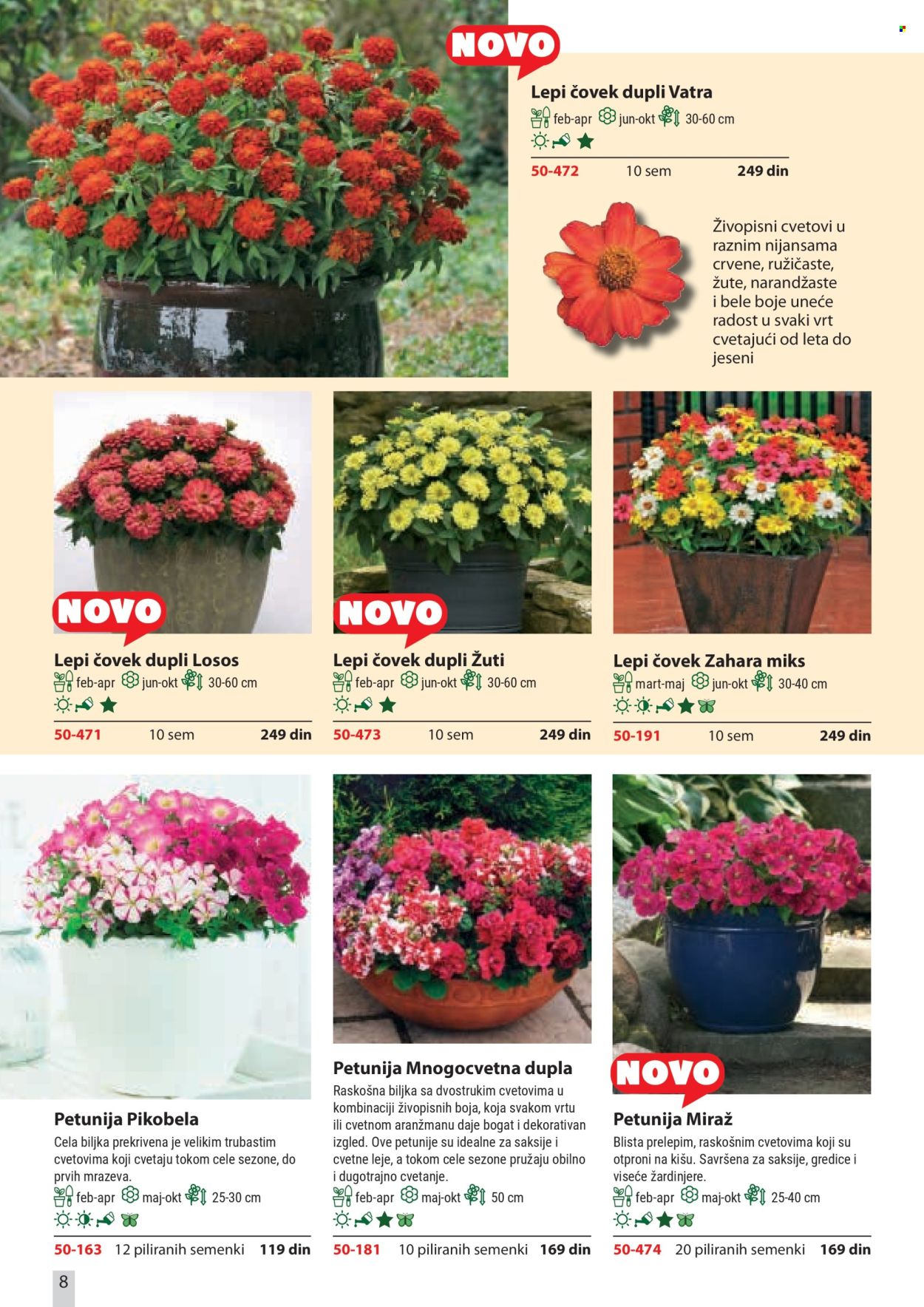 Flora Ekspres katalog . Stranica 8