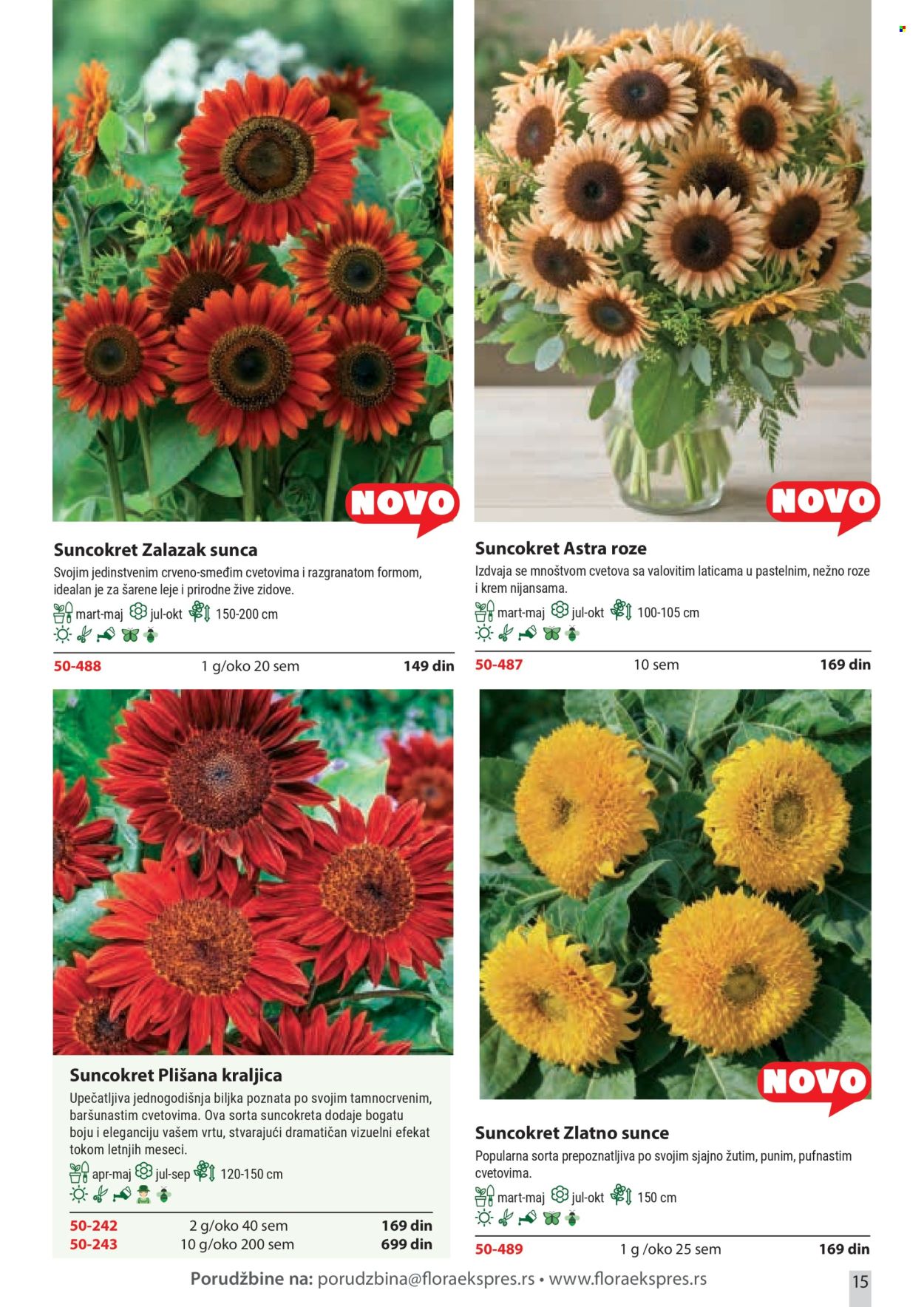 Flora Ekspres katalog . Stranica 15