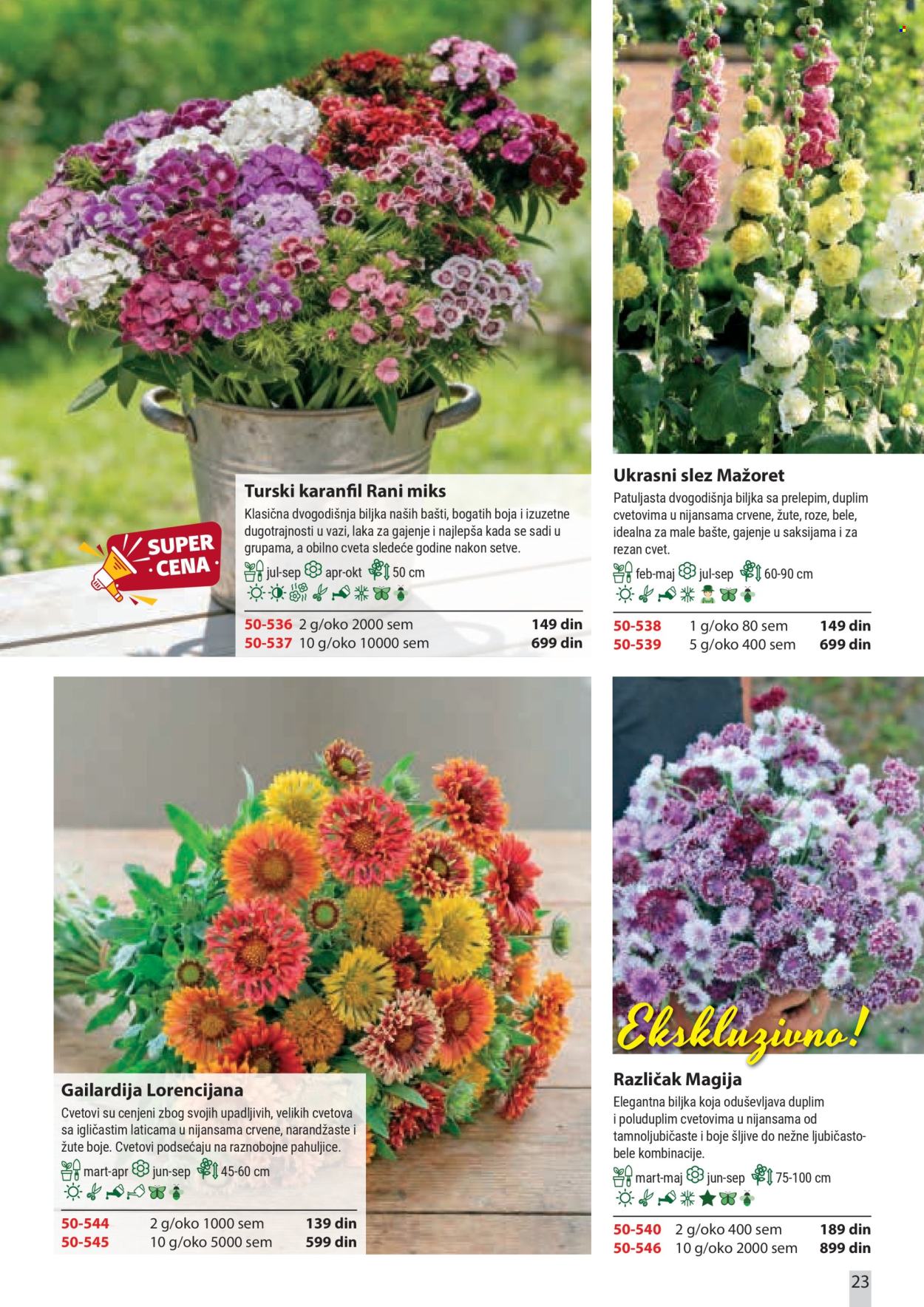 Flora Ekspres katalog . Stranica 23
