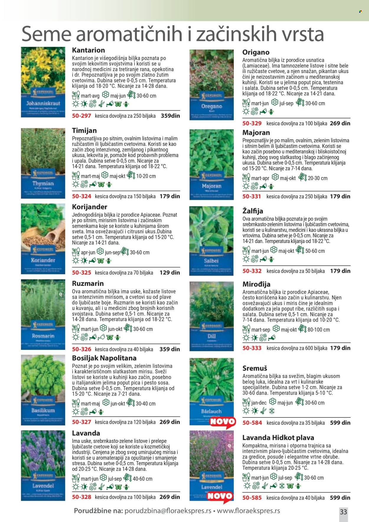 Flora Ekspres katalog . Stranica 33