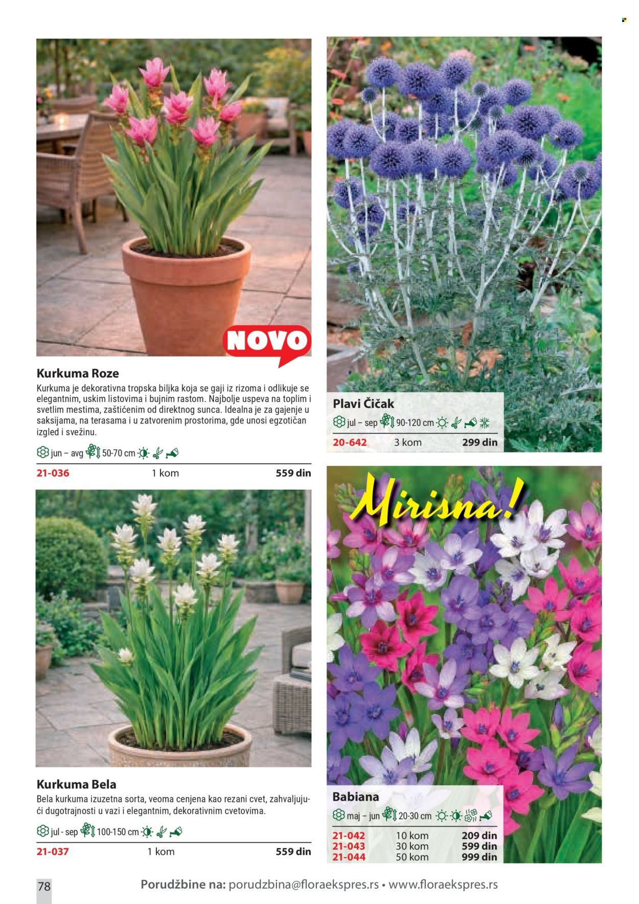 Flora Ekspres katalog . Stranica 78