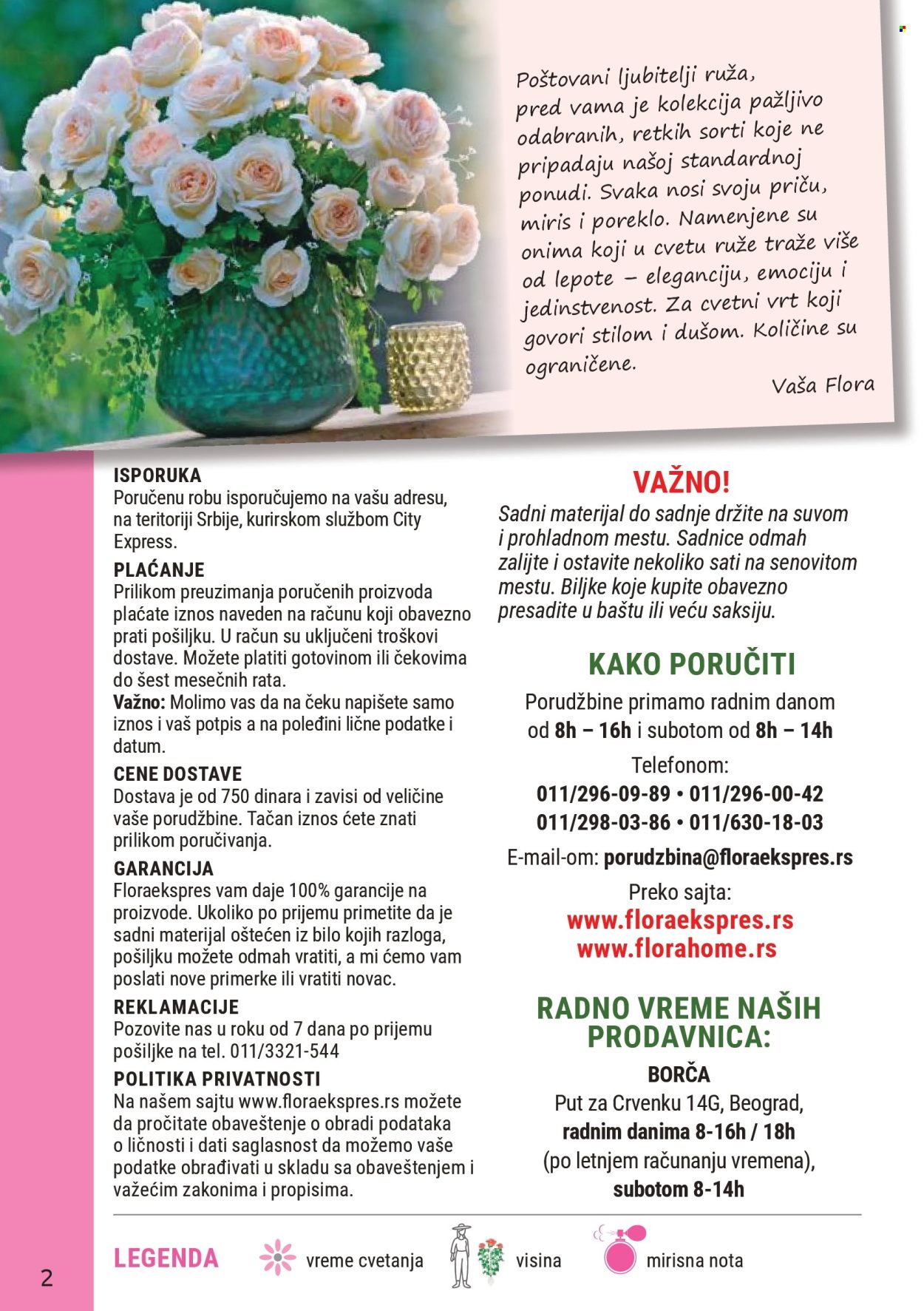 Flora Ekspres katalog . Stranica 2