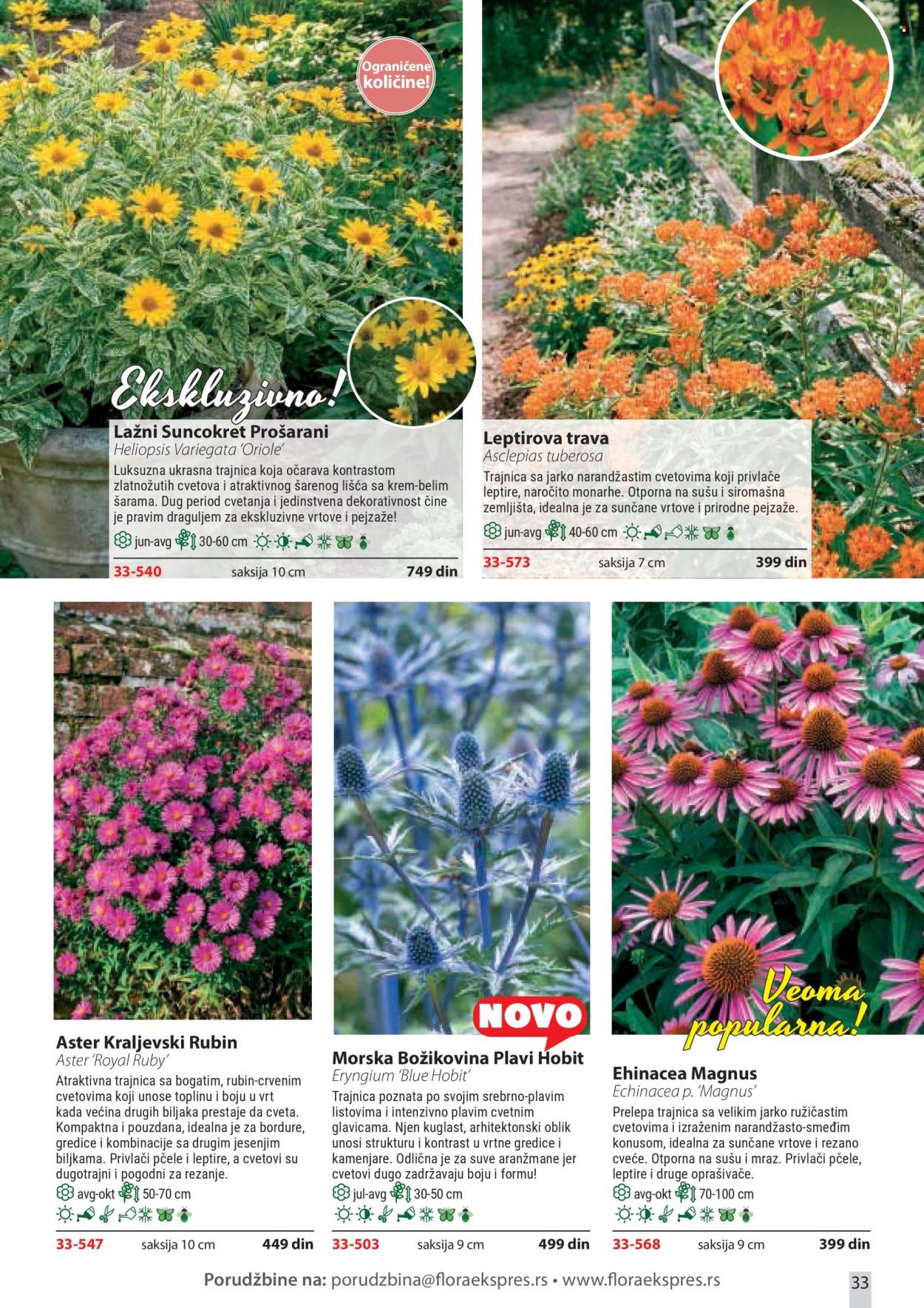 Flora Ekspres katalog . Stranica 33