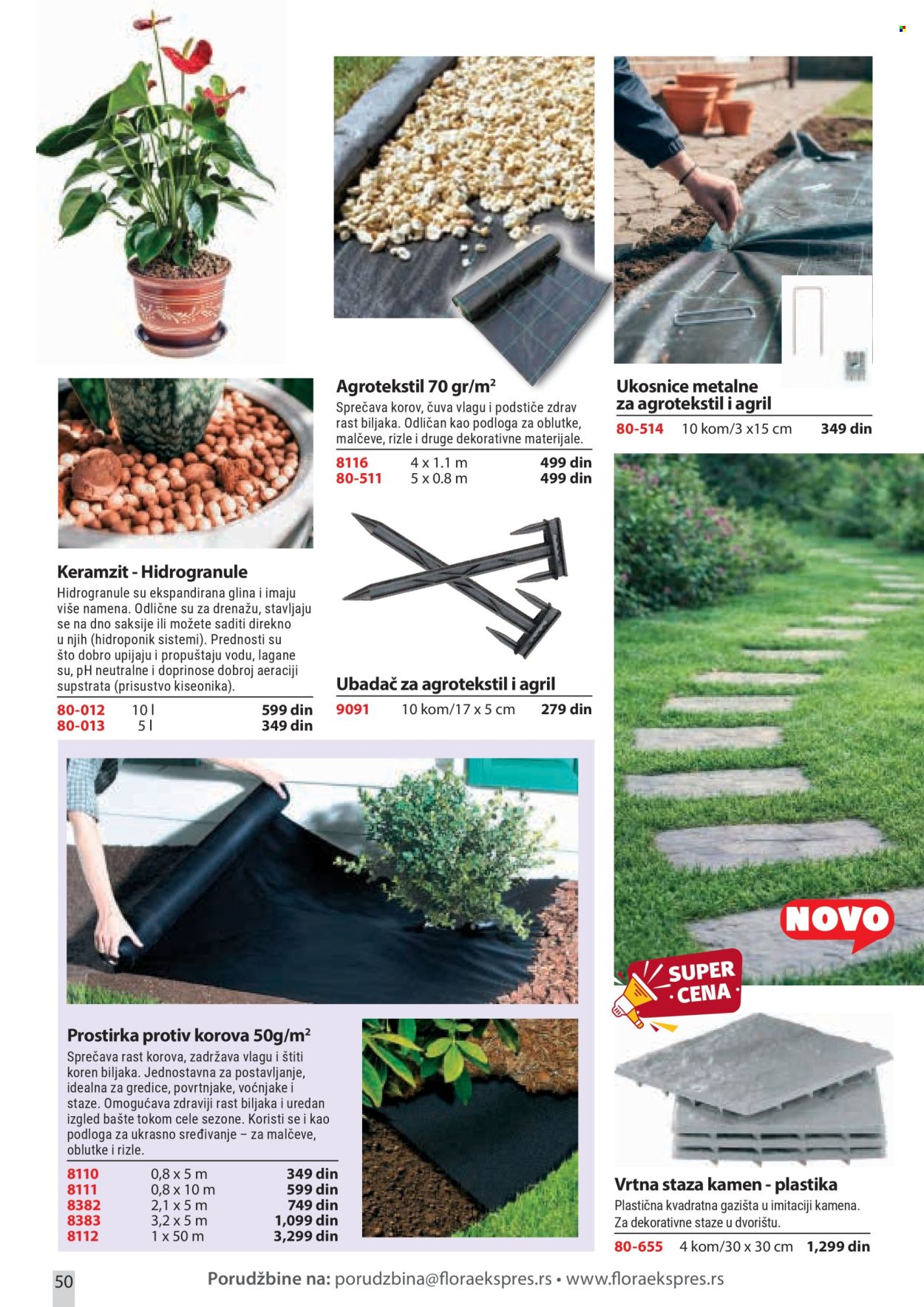 Flora Ekspres katalog . Stranica 50