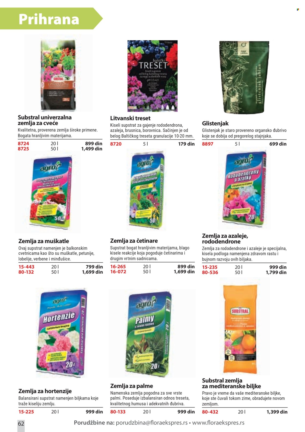 Flora Ekspres katalog . Stranica 62