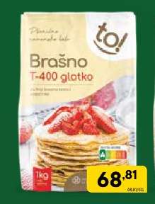 Brašno T-400 glatko