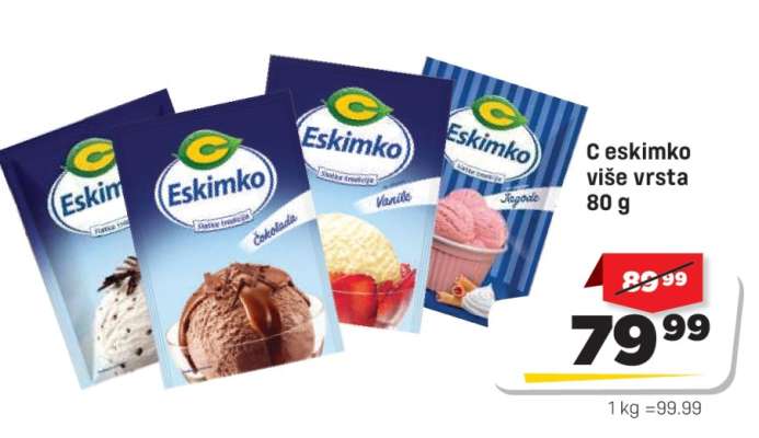 C eskimko više vrsta 80 g