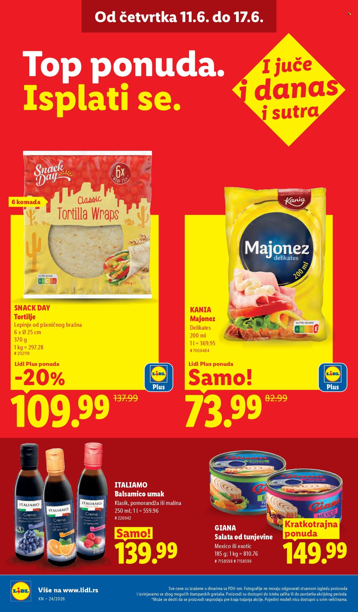 Lidl katalog  - 11.06.2026 - 17.06.2026. Stranica 24
