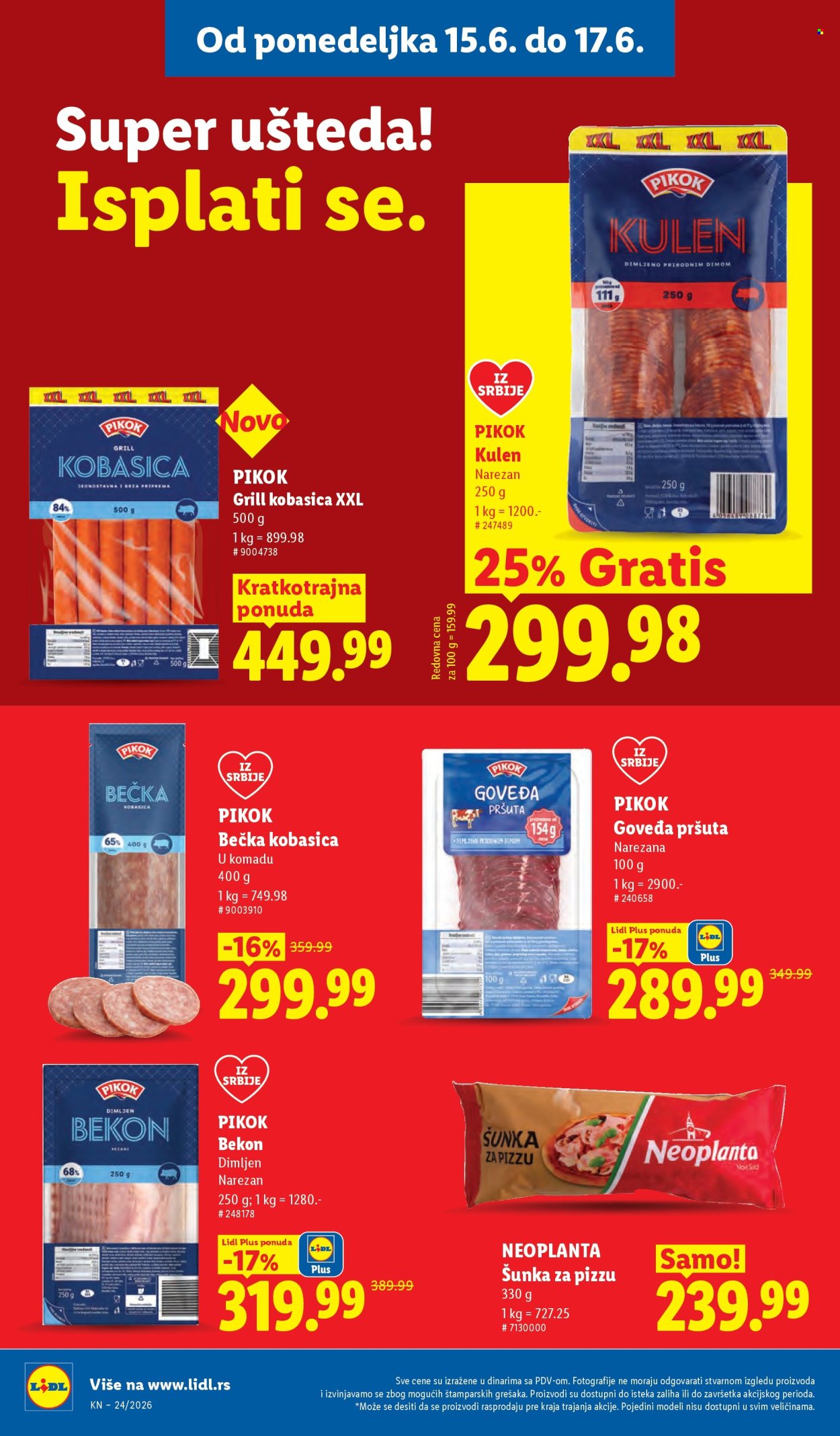 Lidl katalog  - 11.06.2026 - 17.06.2026. Stranica 86