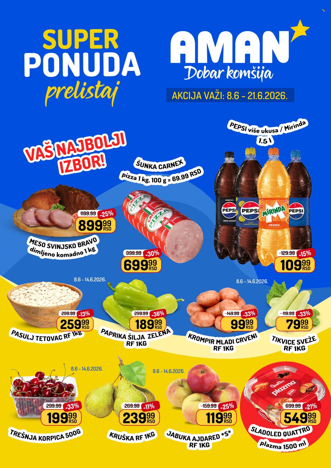 Aman katalog  - 08.06.2026 - 21.06.2026. Stranica 1
