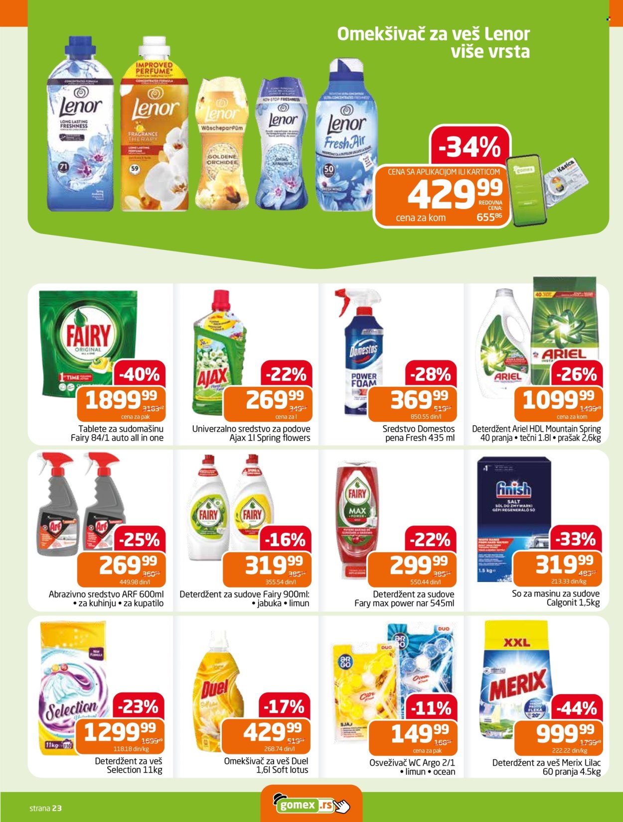 Gomex katalog  - 10.06.2026 - 23.06.2026. Stranica 23