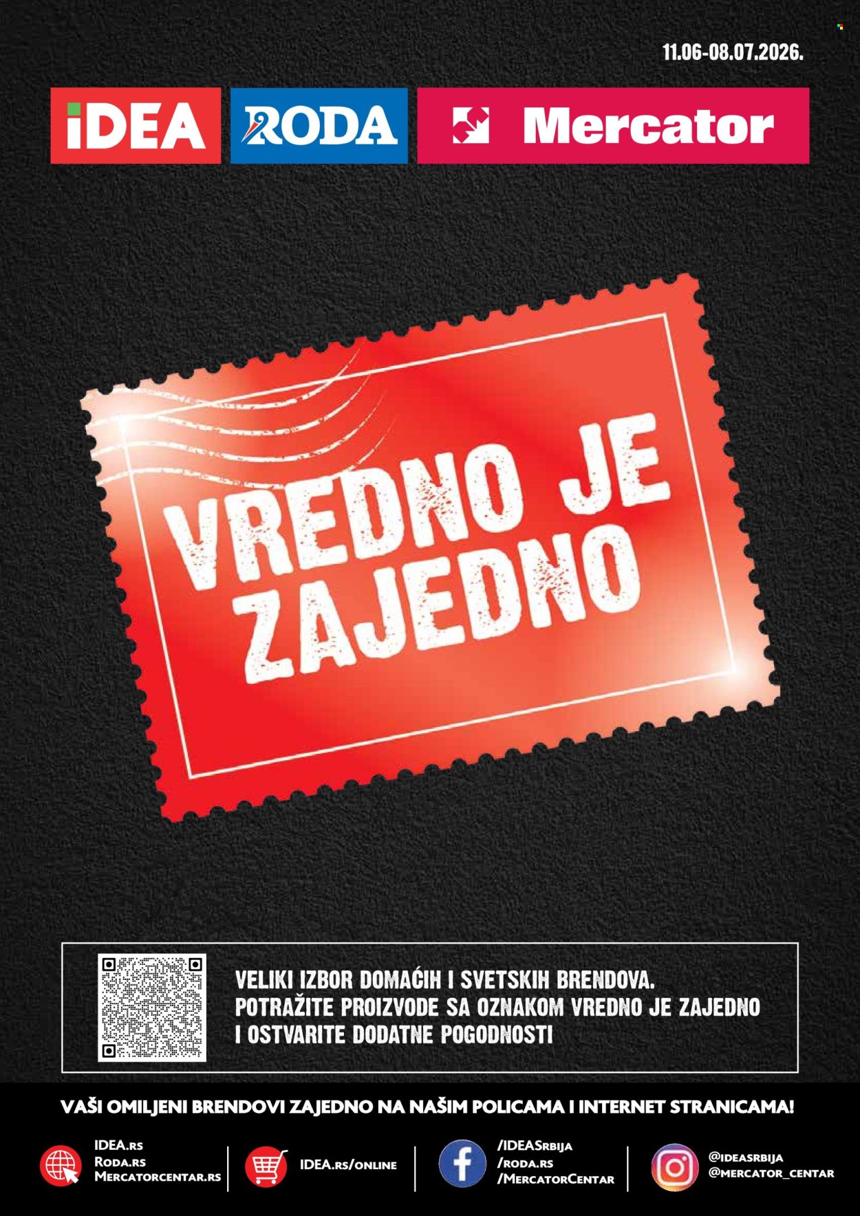 Mercator Centar katalog  - 11.06.2026 - 08.07.2026. Stranica 1