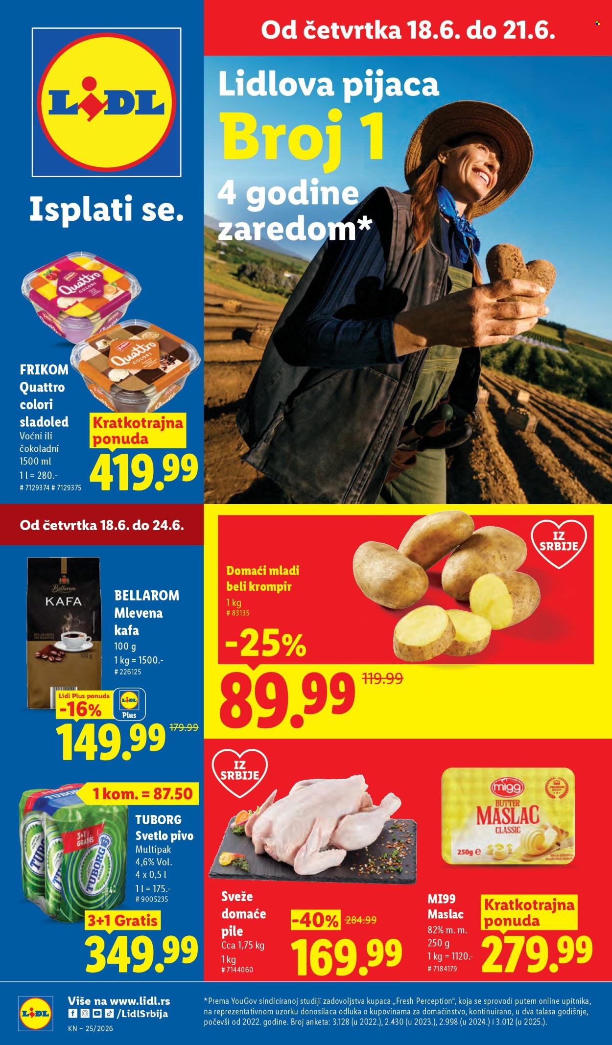 Lidl katalog  - 18.06.2026 - 24.06.2026. Stranica 1