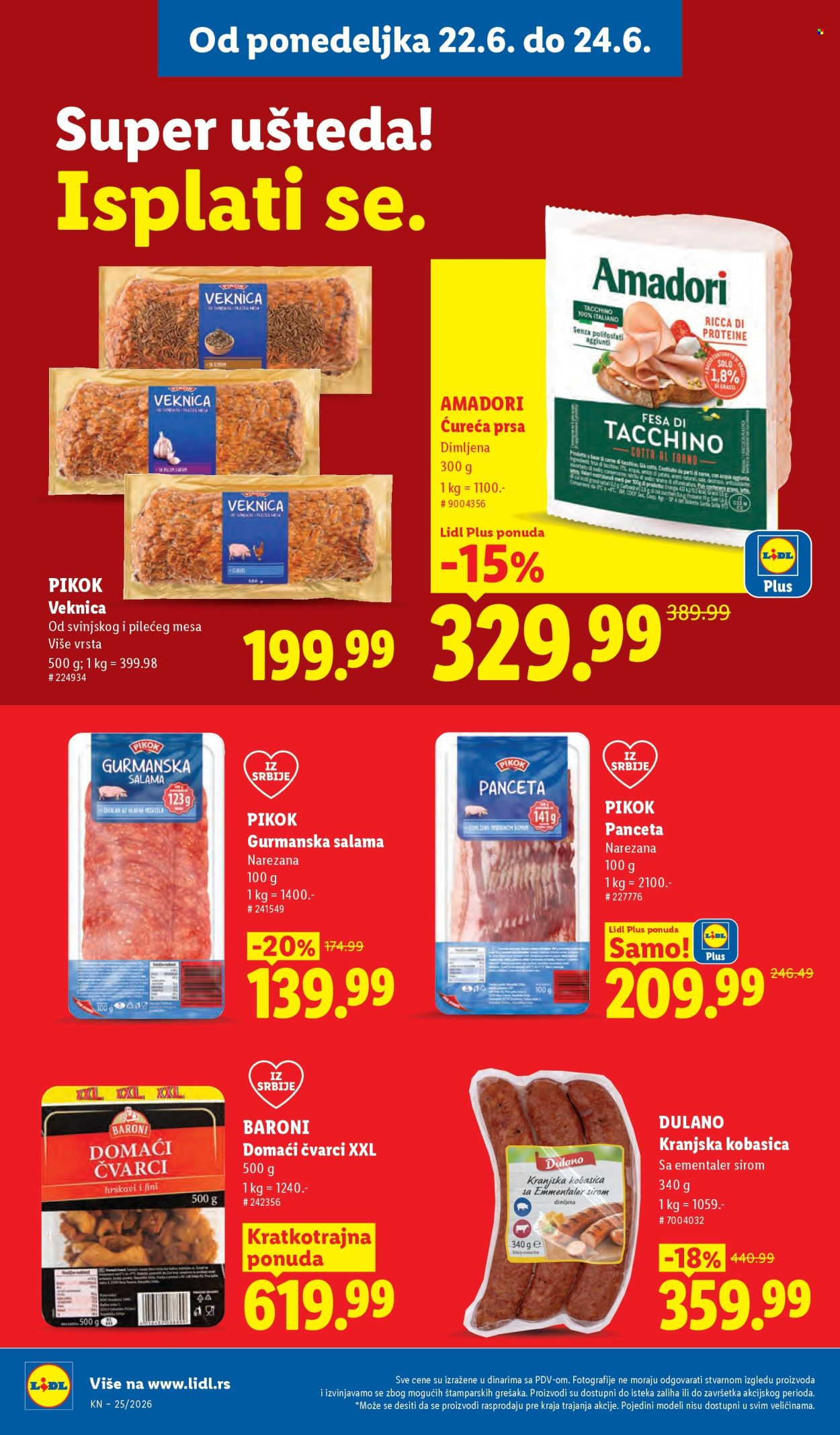 Lidl katalog  - 18.06.2026 - 24.06.2026. Stranica 100