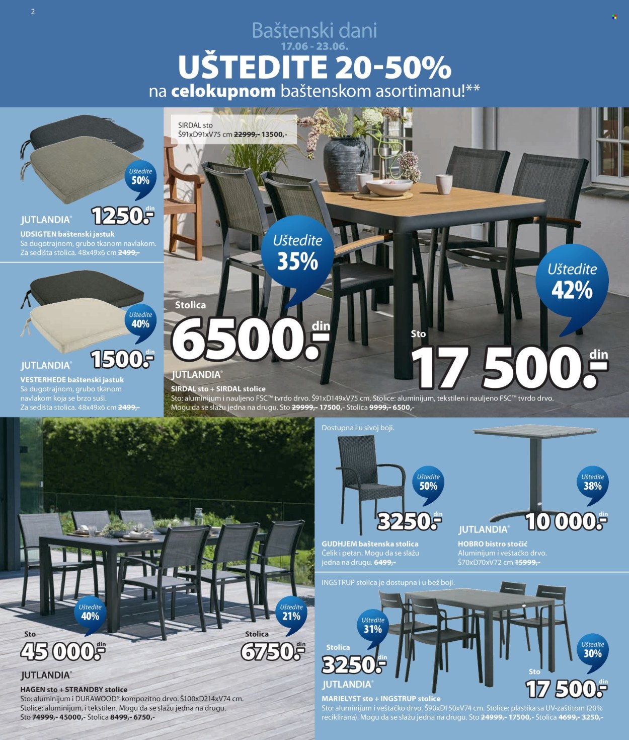 JYSK katalog  - 17.06.2026 - 30.06.2026. Stranica 3