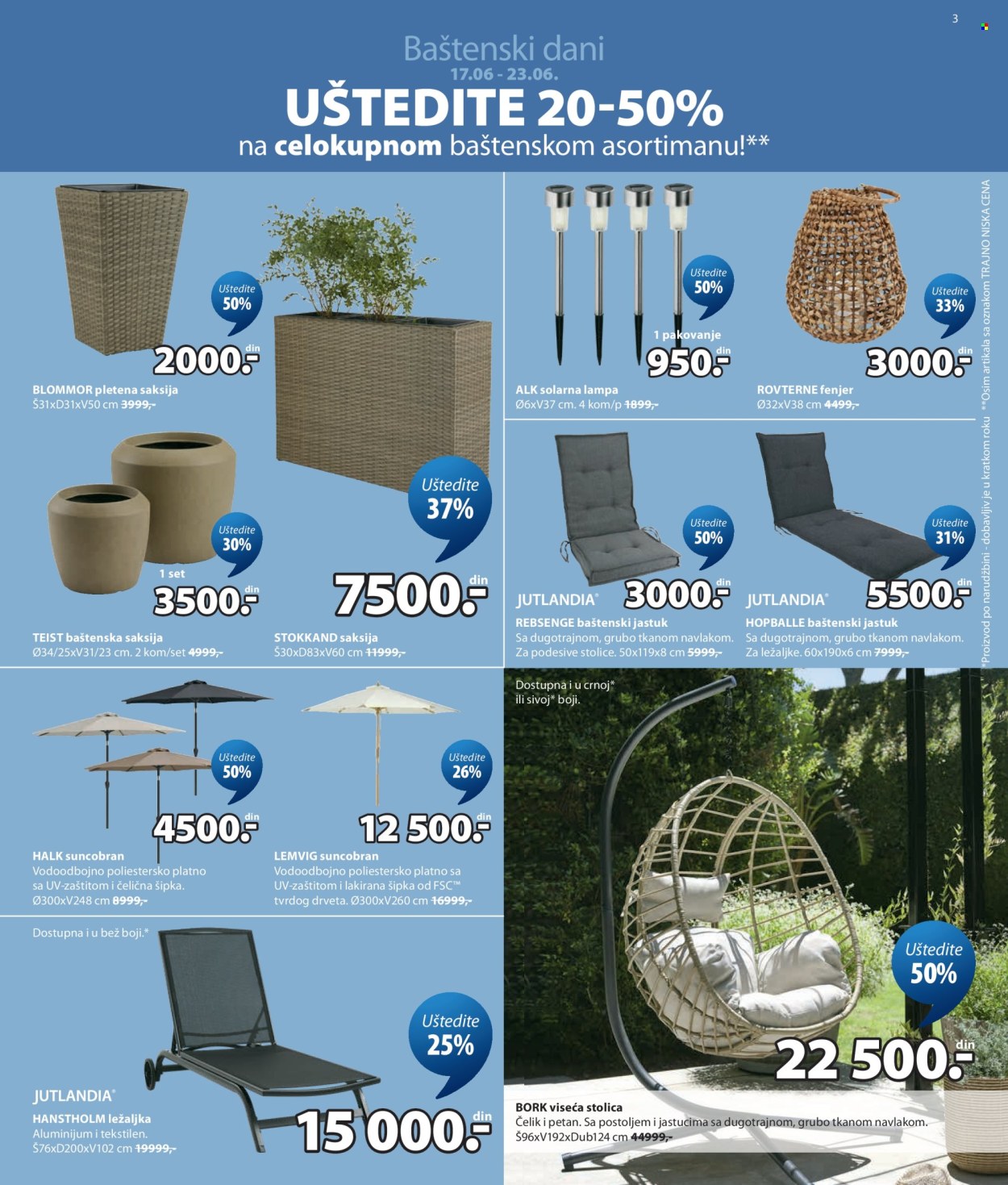 JYSK katalog  - 17.06.2026 - 30.06.2026. Stranica 4
