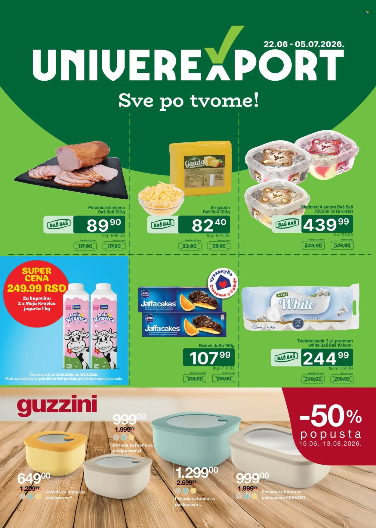 Univerexport katalog  - 22.06.2026 - 05.07.2026. Stranica 1