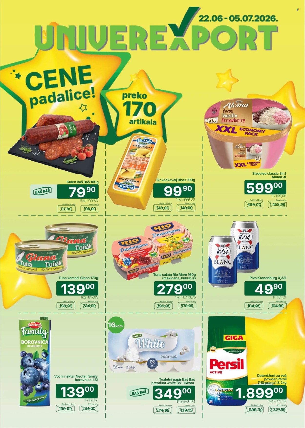 Univerexport katalog  - 22.06.2026 - 05.07.2026. Stranica 1