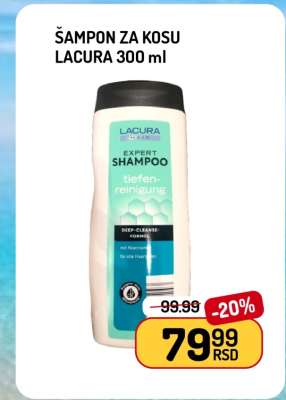 Šampon za kosu Lacura 300 ml