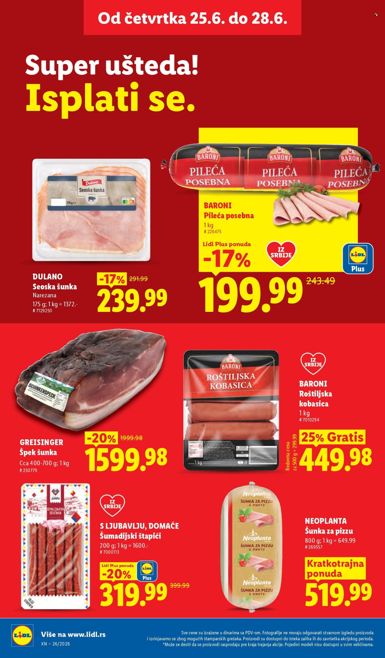 Lidl katalog  - 25.06.2026 - 01.07.2026. Stranica 22