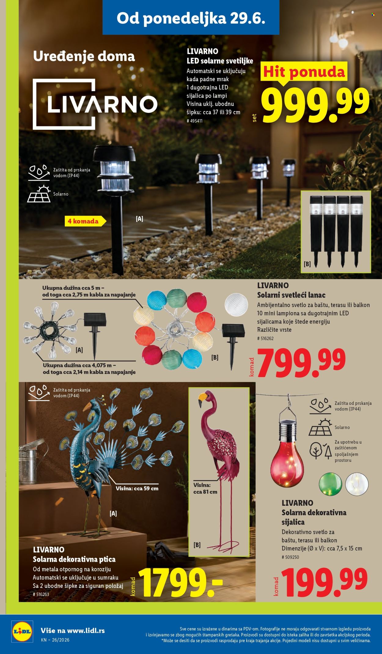 Lidl katalog  - 25.06.2026 - 01.07.2026. Stranica 96