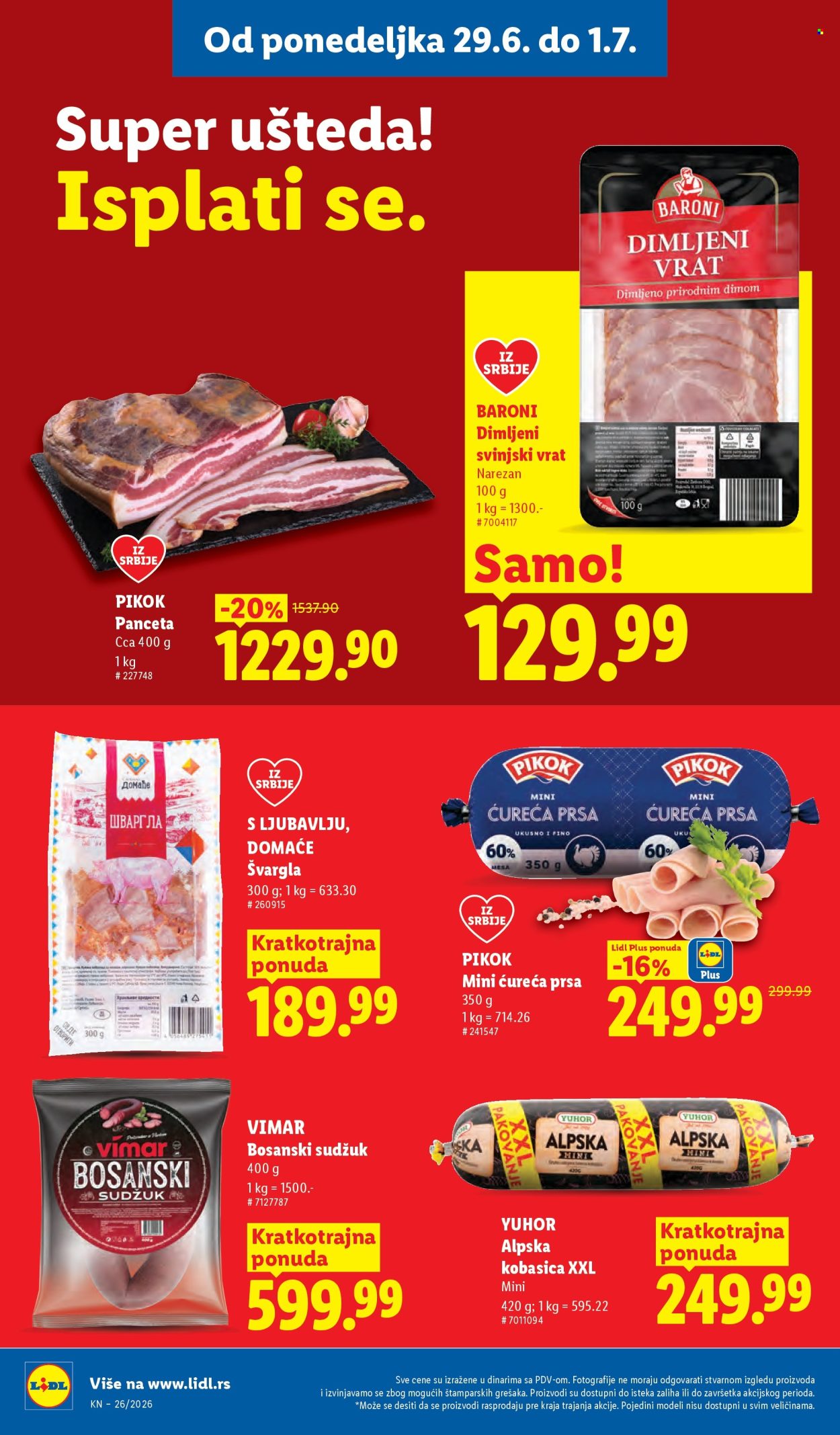 Lidl katalog  - 25.06.2026 - 01.07.2026. Stranica 102