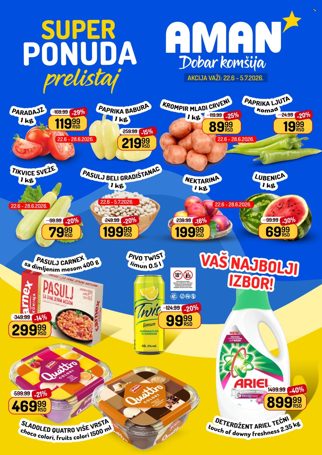 Aman katalog  - 22.06.2026 - 05.07.2026. Stranica 1