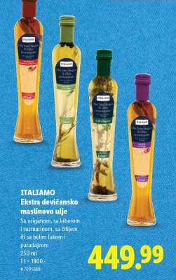 Italiamo Ekstra devičansko maslinovo ulje