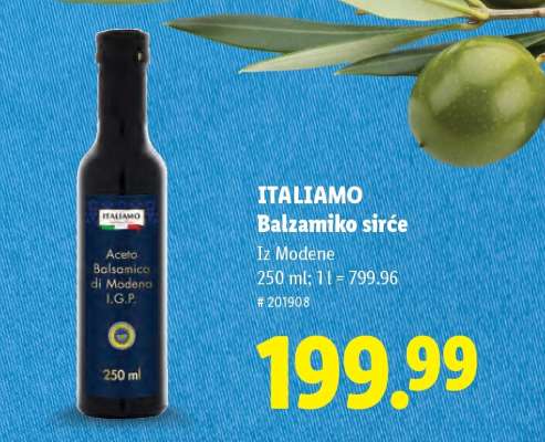 Italiamo Balzamiko sirće
