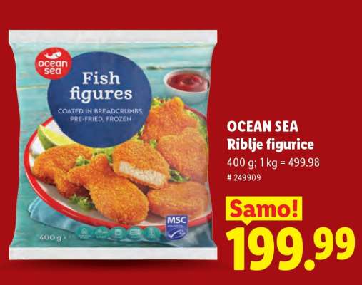 OCEAN SEA Riblje figurice