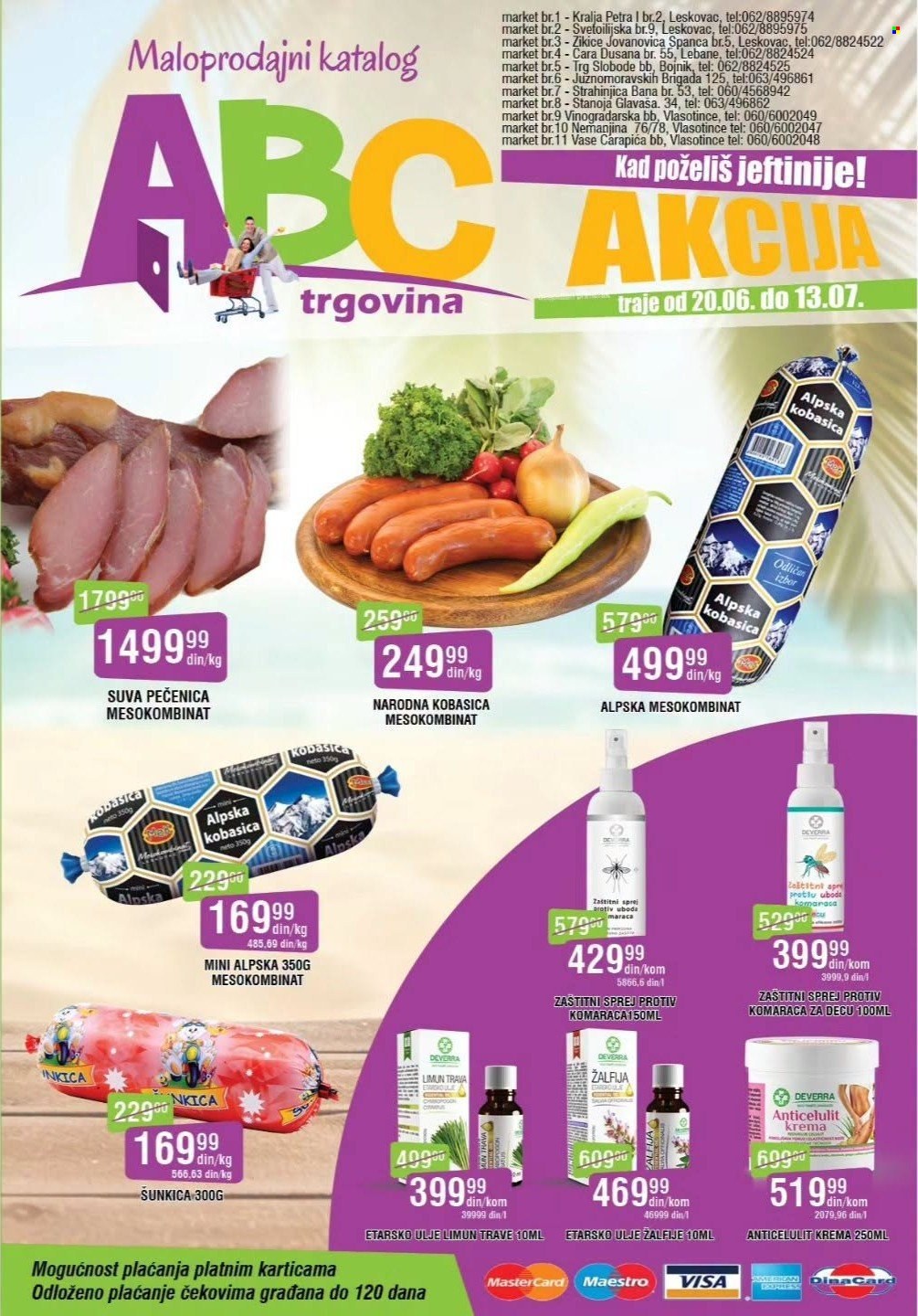 ABC Trgovina katalog  - 20.06.2026 - 13.08.2026. Stranica 1