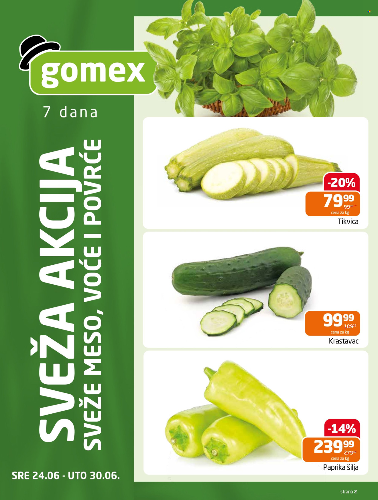 Gomex katalog  - 24.06.2026 - 07.07.2026. Stranica 2