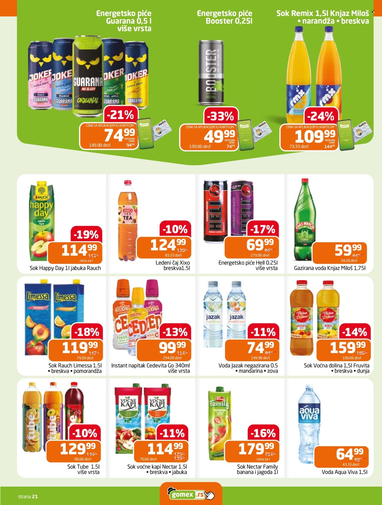 Gomex katalog  - 24.06.2026 - 07.07.2026. Stranica 21