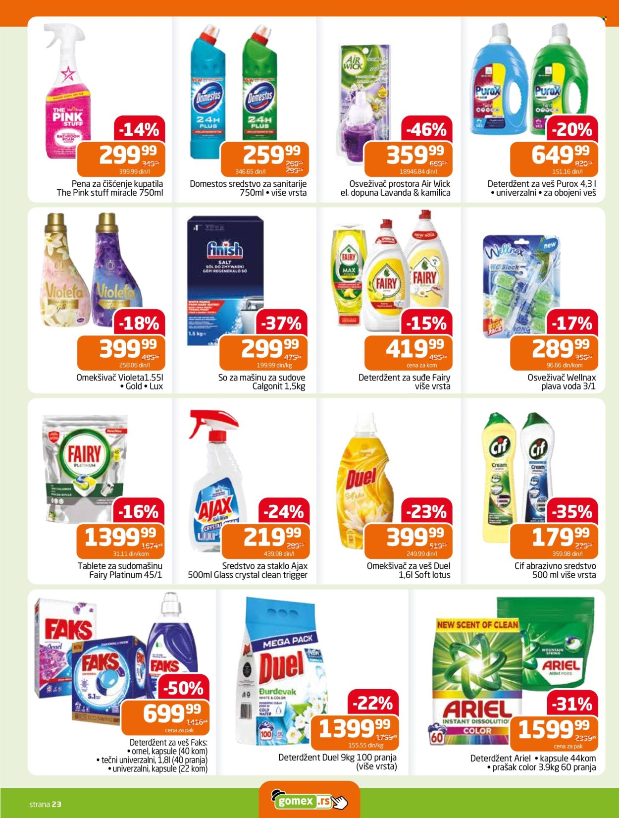 Gomex katalog  - 24.06.2026 - 07.07.2026. Stranica 23