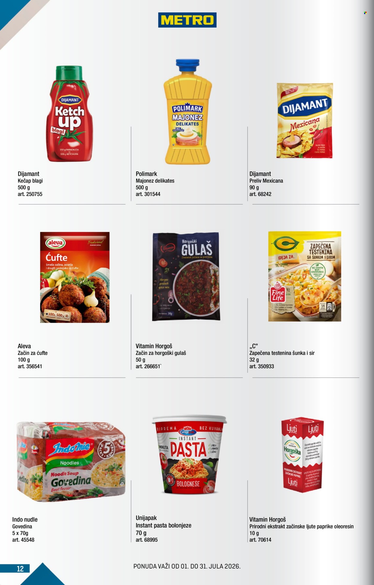 Metro katalog  - 01.07.2026 - 31.07.2026. Stranica 12