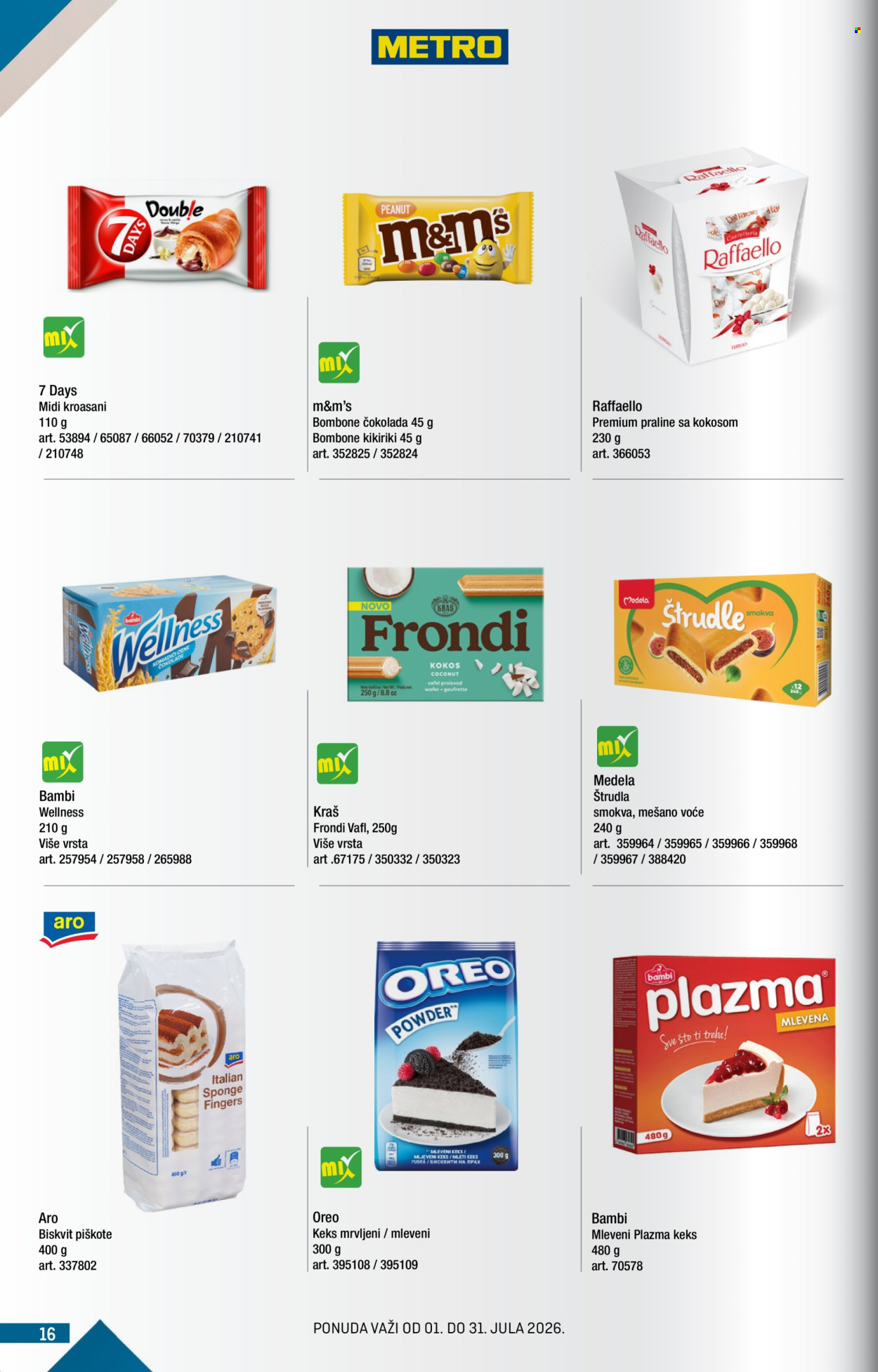 Metro katalog  - 01.07.2026 - 31.07.2026. Stranica 16
