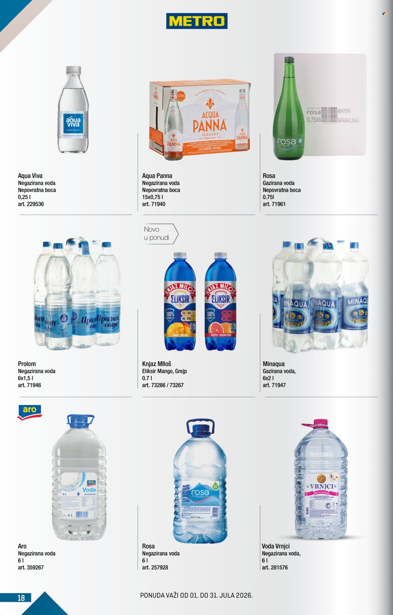 Metro katalog  - 01.07.2026 - 31.07.2026. Stranica 18