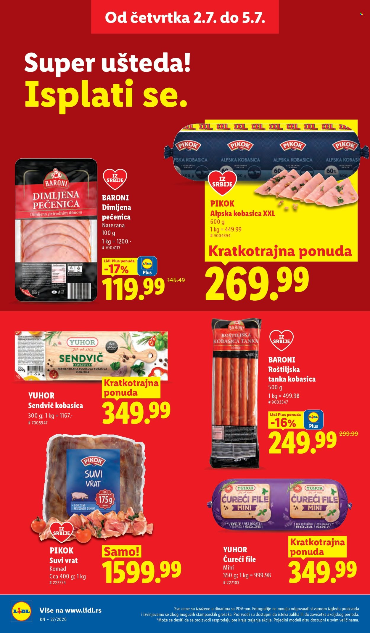 Lidl katalog  - 02.07.2026 - 08.07.2026. Stranica 22