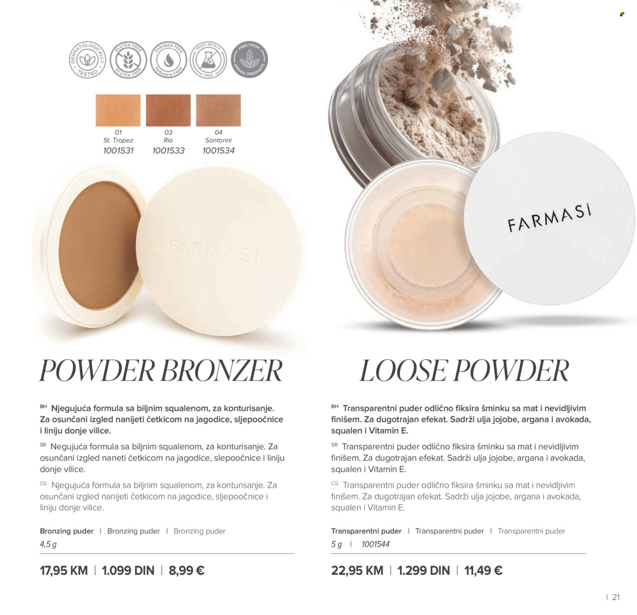 Farmasi katalog  - 01.07.2026 - 31.08.2026. Stranica 21