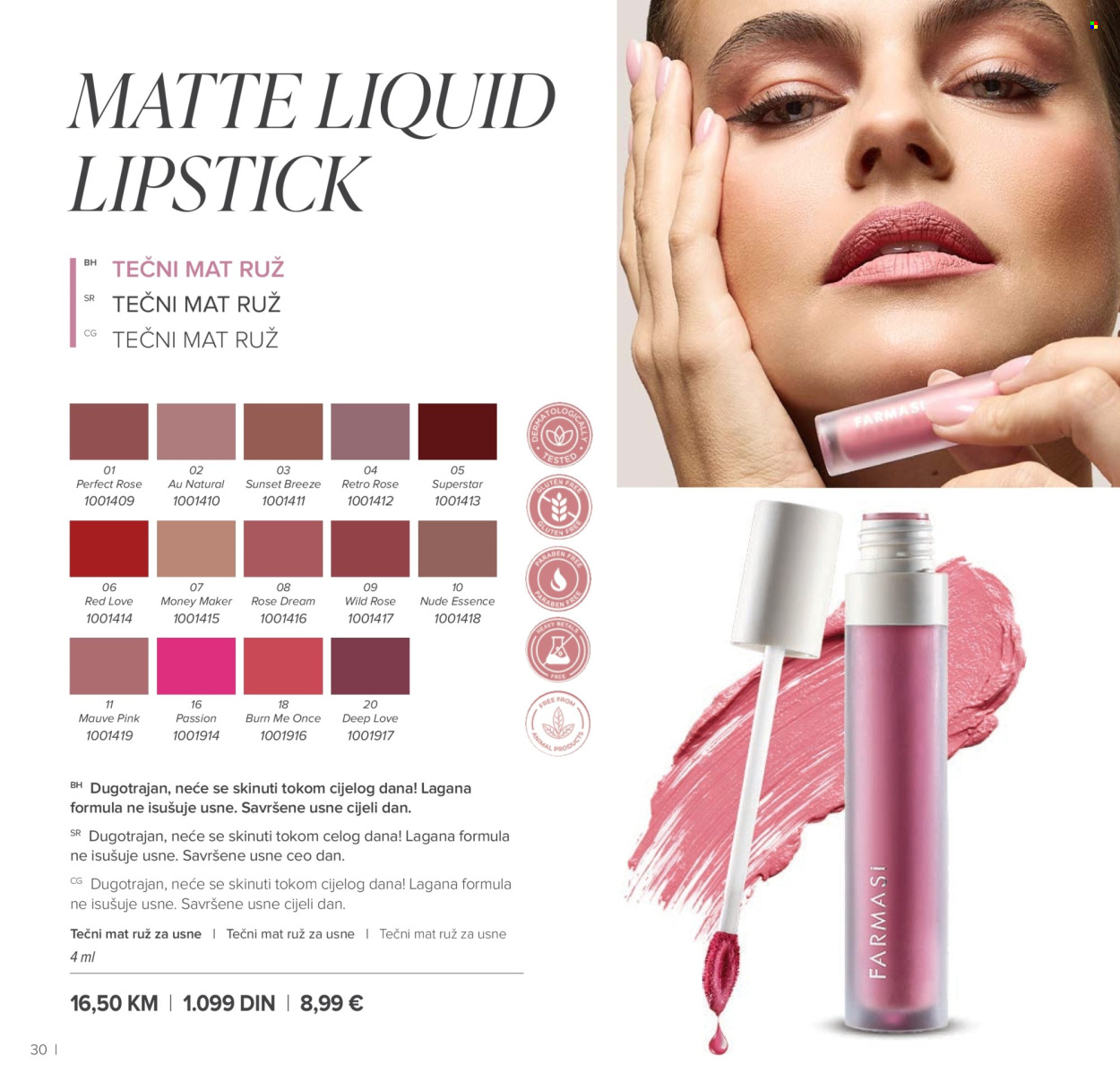 Farmasi katalog  - 01.07.2026 - 31.08.2026. Stranica 30