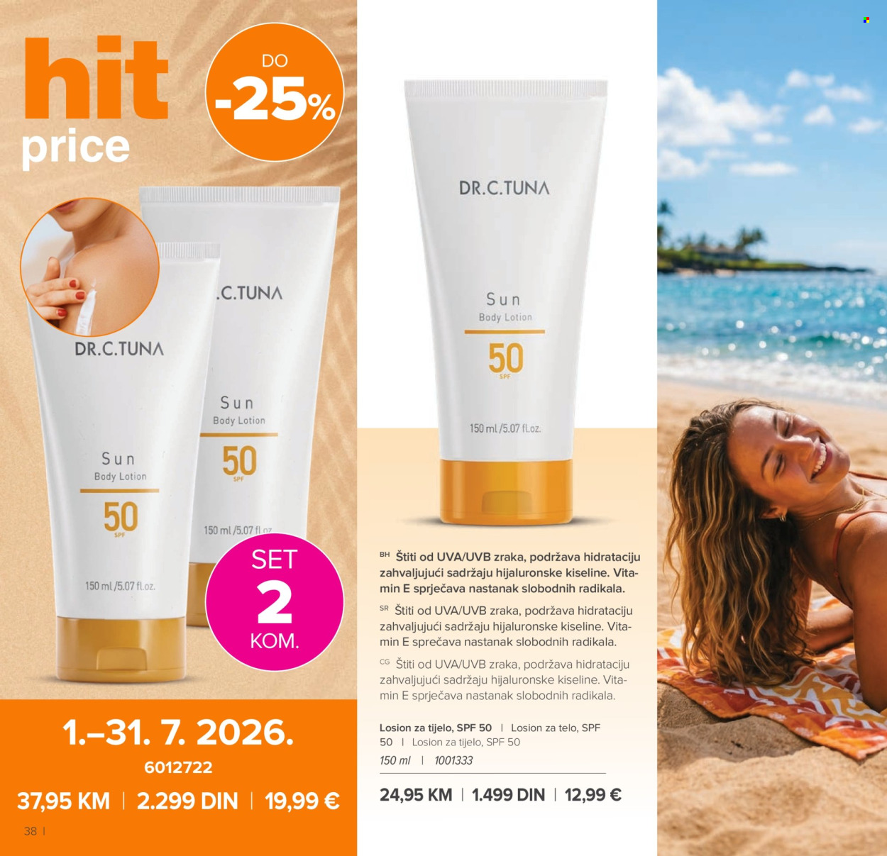 Farmasi katalog  - 01.07.2026 - 31.08.2026. Stranica 38