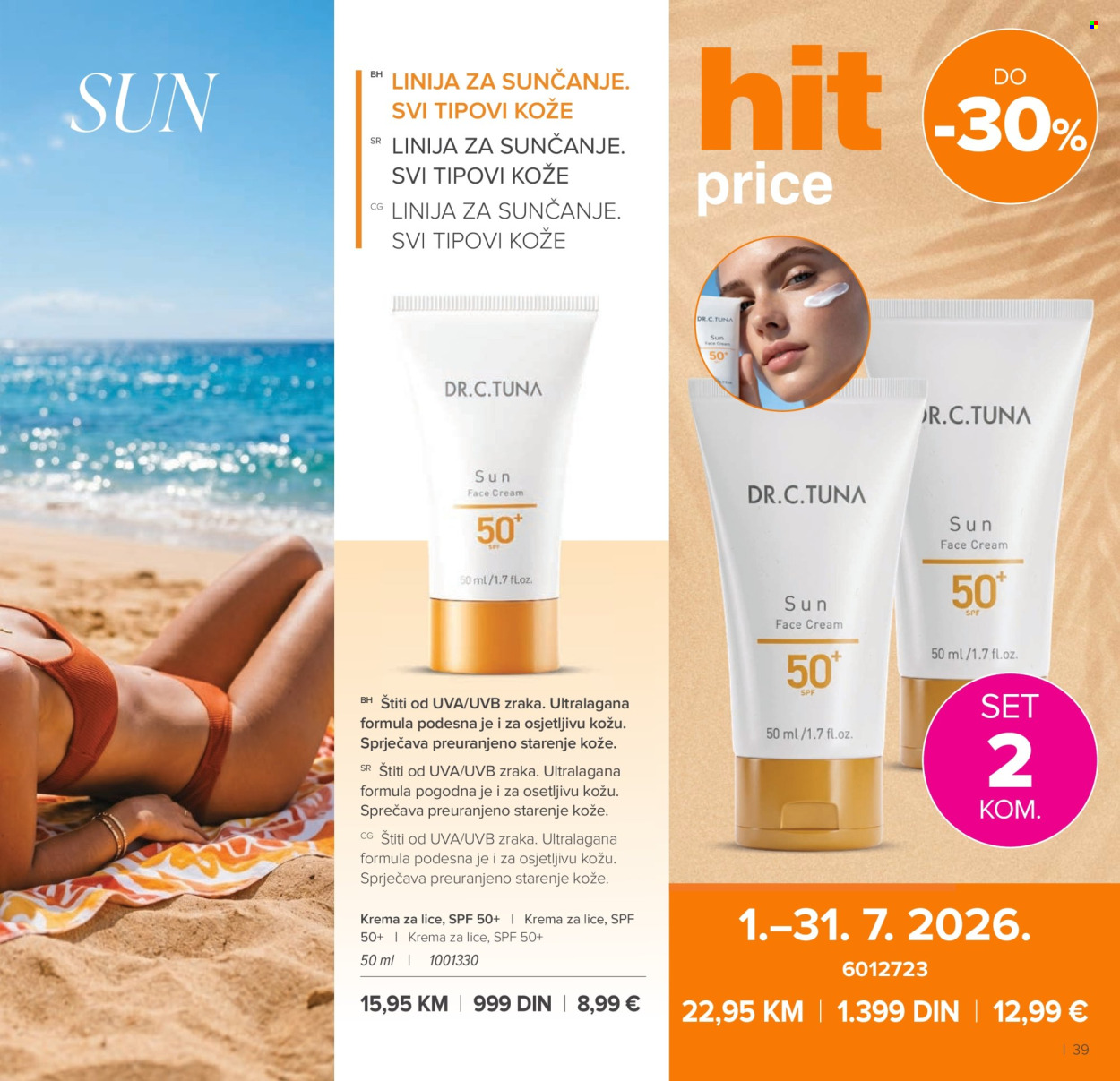 Farmasi katalog  - 01.07.2026 - 31.08.2026. Stranica 39