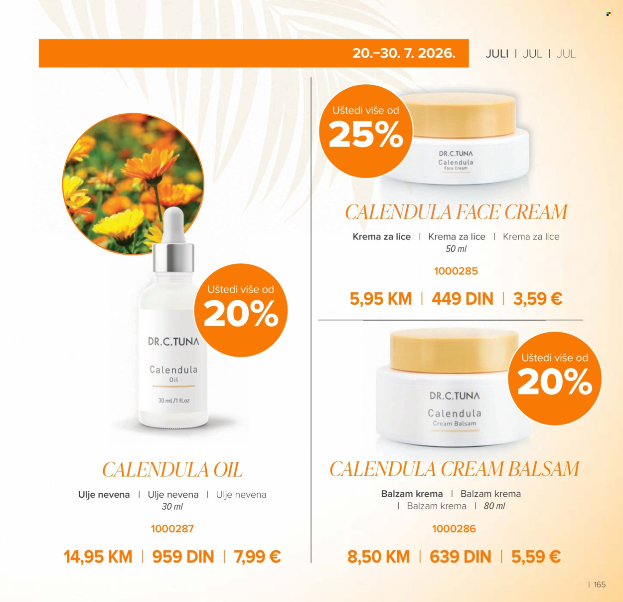 Farmasi katalog  - 01.07.2026 - 31.08.2026. Stranica 165