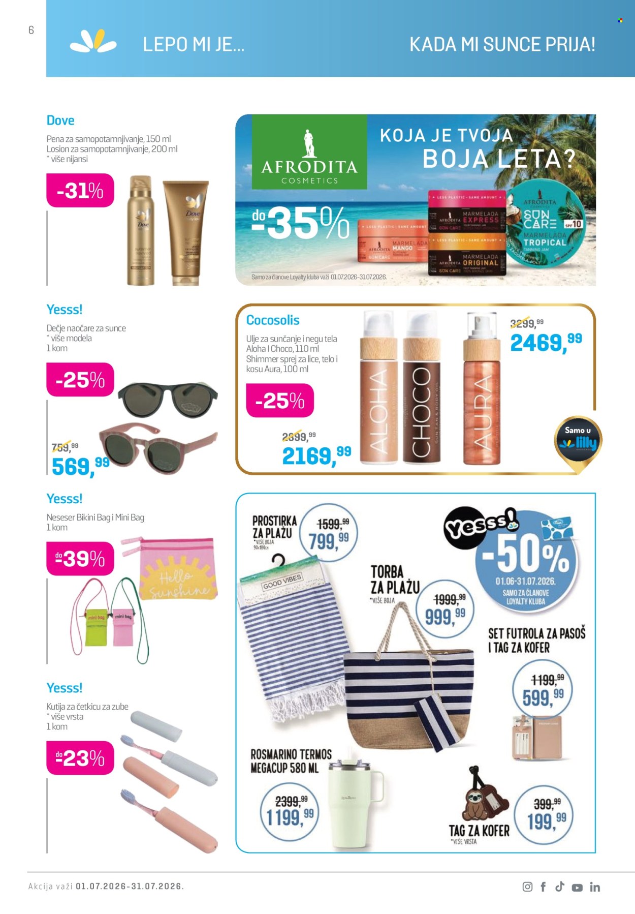 Lilly Drogerie katalog  - 01.07.2026 - 31.07.2026. Stranica 6