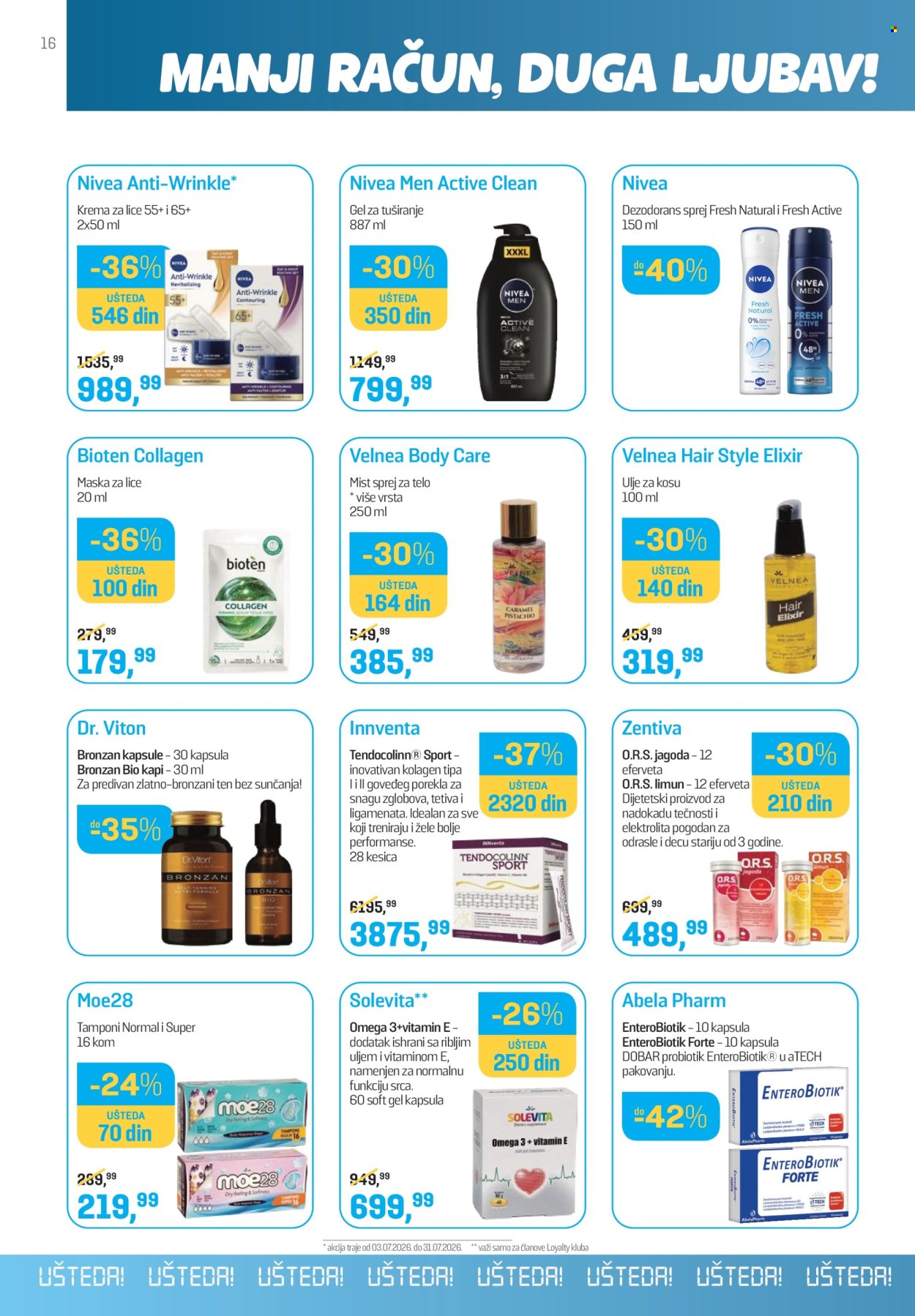 Lilly Drogerie katalog  - 01.07.2026 - 31.07.2026. Stranica 16