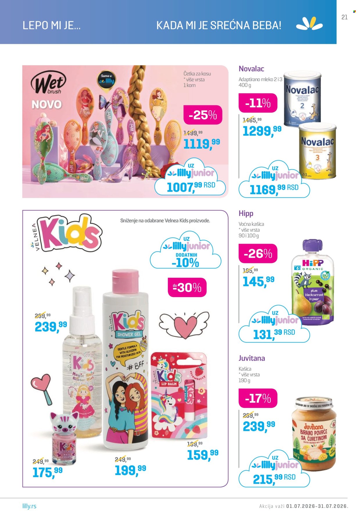 Lilly Drogerie katalog  - 01.07.2026 - 31.07.2026. Stranica 21
