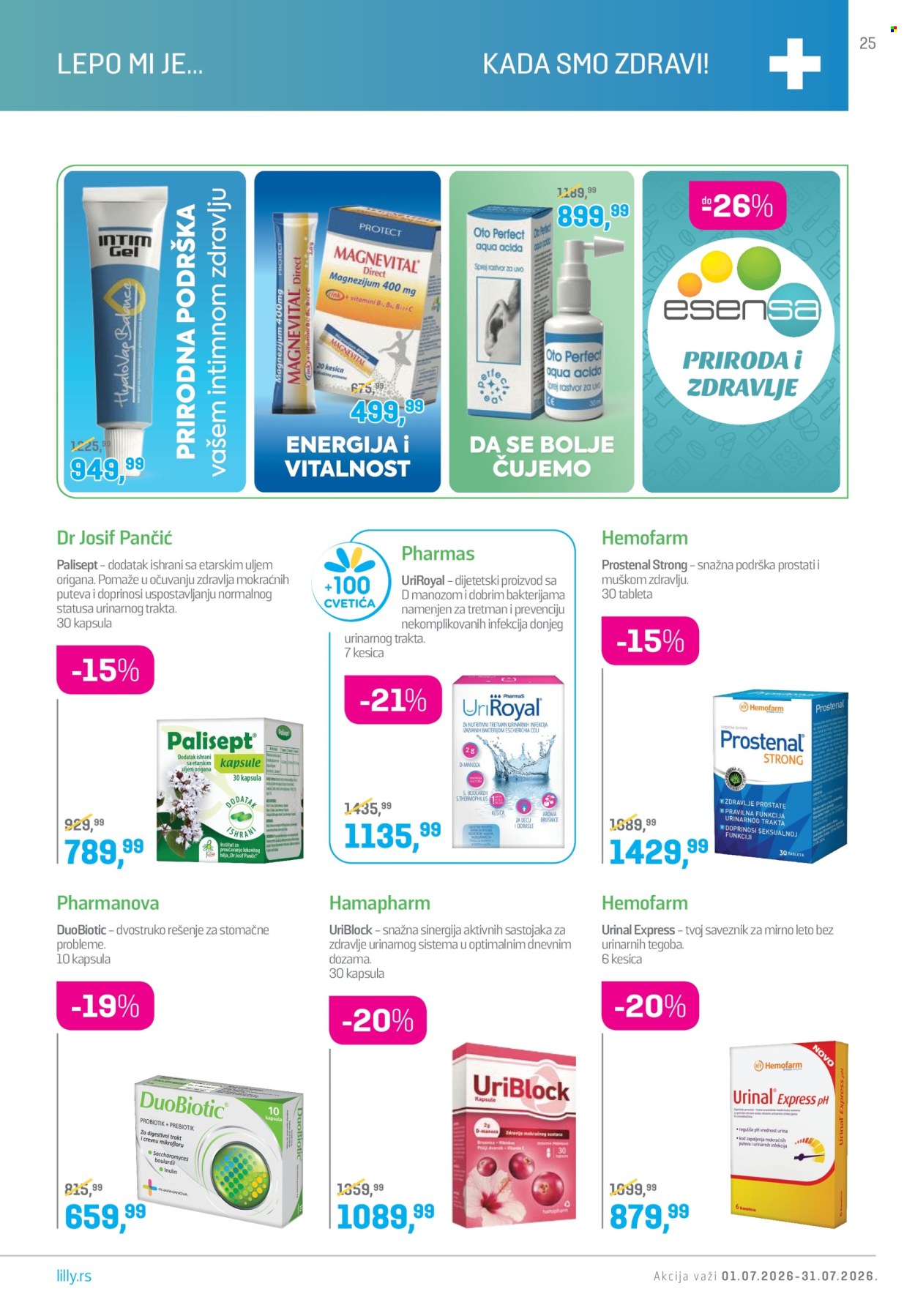 Lilly Drogerie katalog  - 01.07.2026 - 31.07.2026. Stranica 25