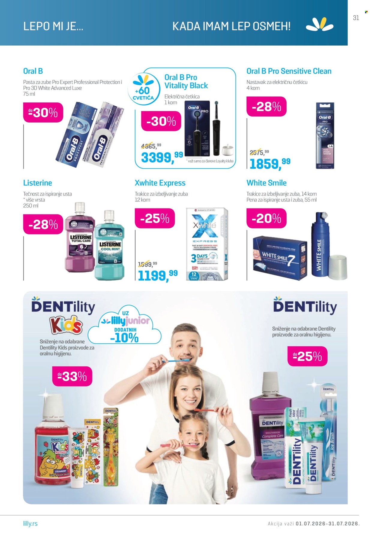 Lilly Drogerie katalog  - 01.07.2026 - 31.07.2026. Stranica 31