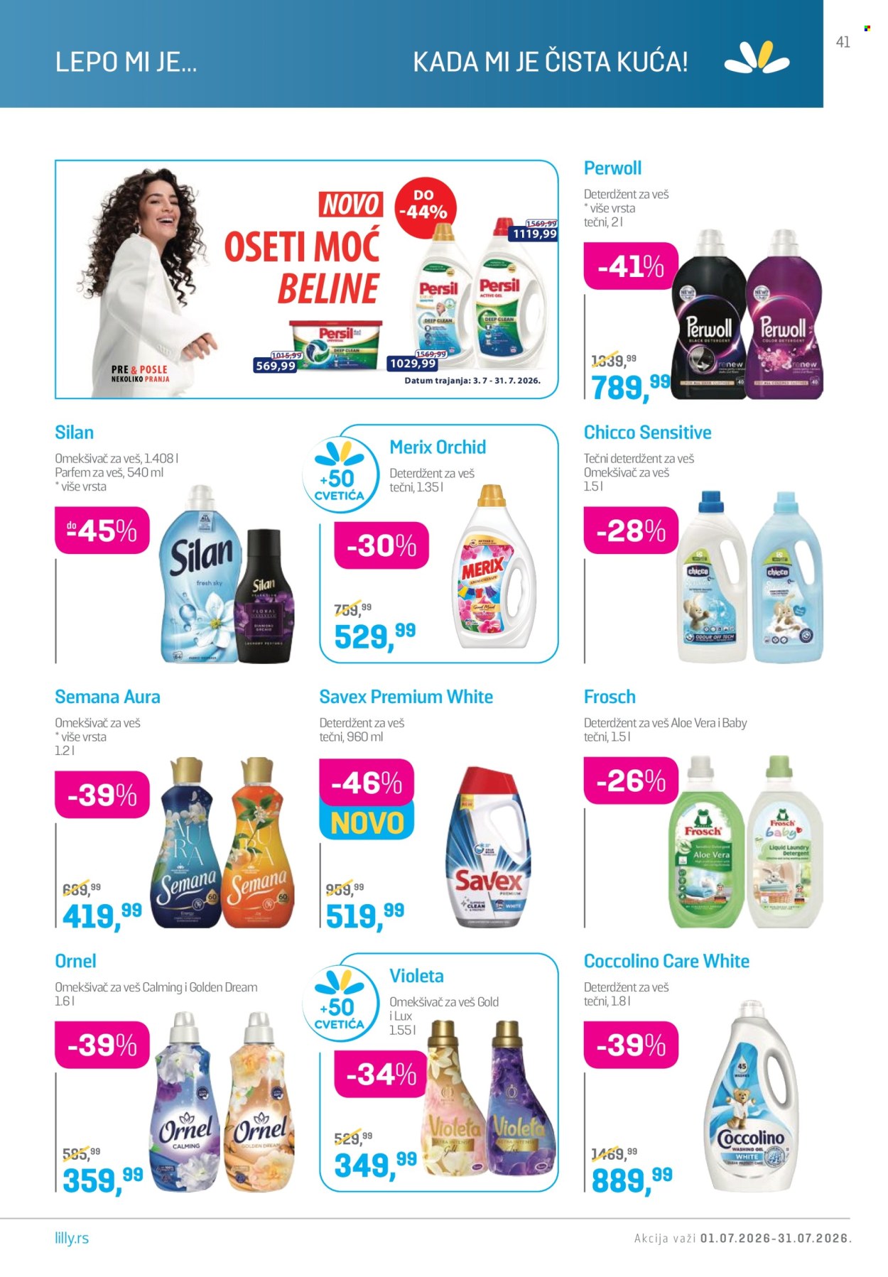 Lilly Drogerie katalog  - 01.07.2026 - 31.07.2026. Stranica 41