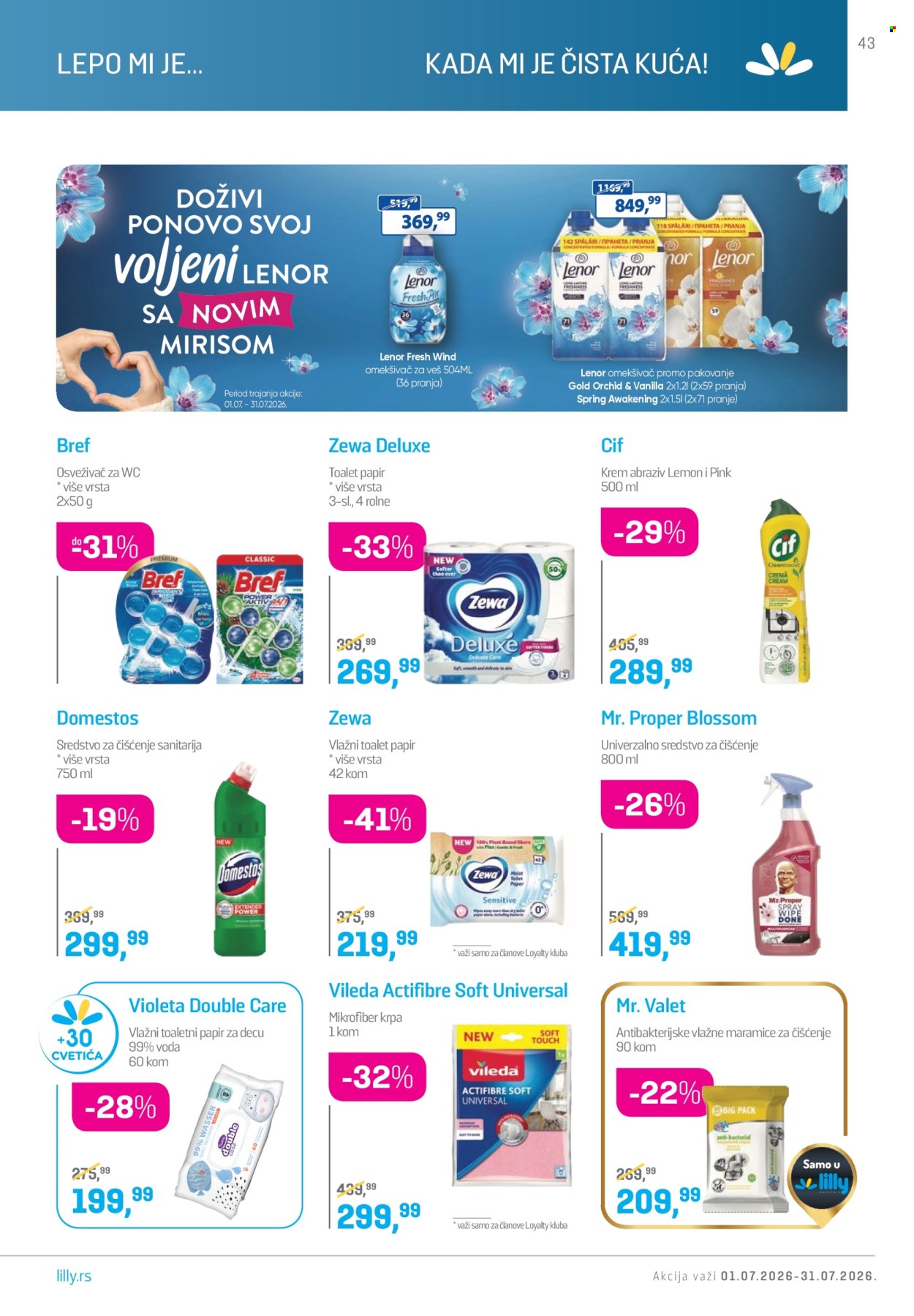Lilly Drogerie katalog  - 01.07.2026 - 31.07.2026. Stranica 43